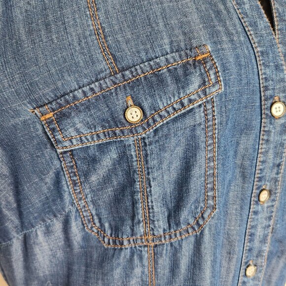 INC. - Denim dress - size 14 - Picture 8 of 8